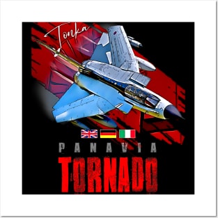 Panavia Tornado European Fighterjet Military Aircraft Posters and Art